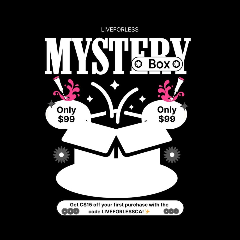 Mystery Box of 70 Mixed Variety Press-On Nails | Only $99!